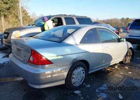 2004 Honda Civic Ex из США, поврежденный, VIN 1HGEM21924L010084